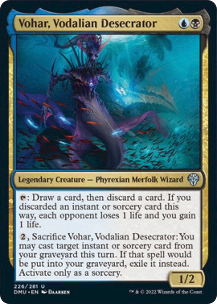 Image for Vohar, Vodalian Desecrator (226) (Dominaria United) - Magic: The Gathering