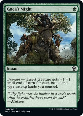 Gaea's Might (164) (Dominaria United)