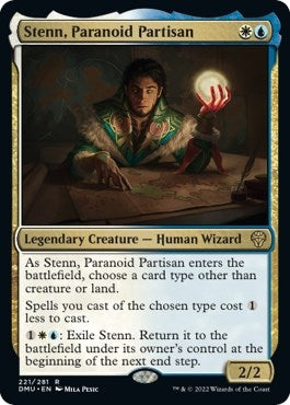 Image for Stenn, Paranoid Partisan (221) (Dominaria United) - Magic: The Gathering