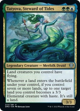 Image for Tatyova, Steward of Tides (222) (Dominaria United) - Magic: The Gathering