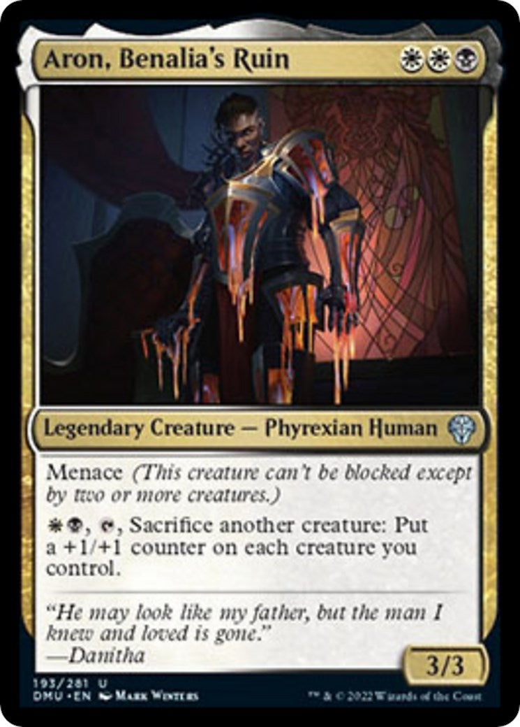 Aron, Benalia's Ruin (193) (Dominaria United)