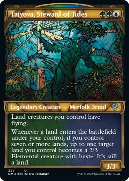 Image for Tatyova, Steward of Tides (Showcase) (321) (Dominaria United) - Magic: The Gathering