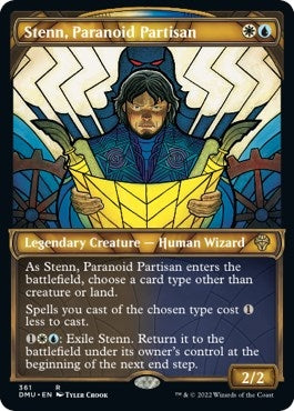 Image for Stenn, Paranoid Partisan (Textured Foil) (361) (Dominaria United) - Magic: The Gathering