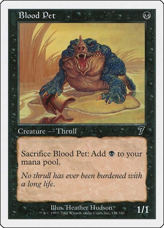 Blood Pet (121) (7th Edition)