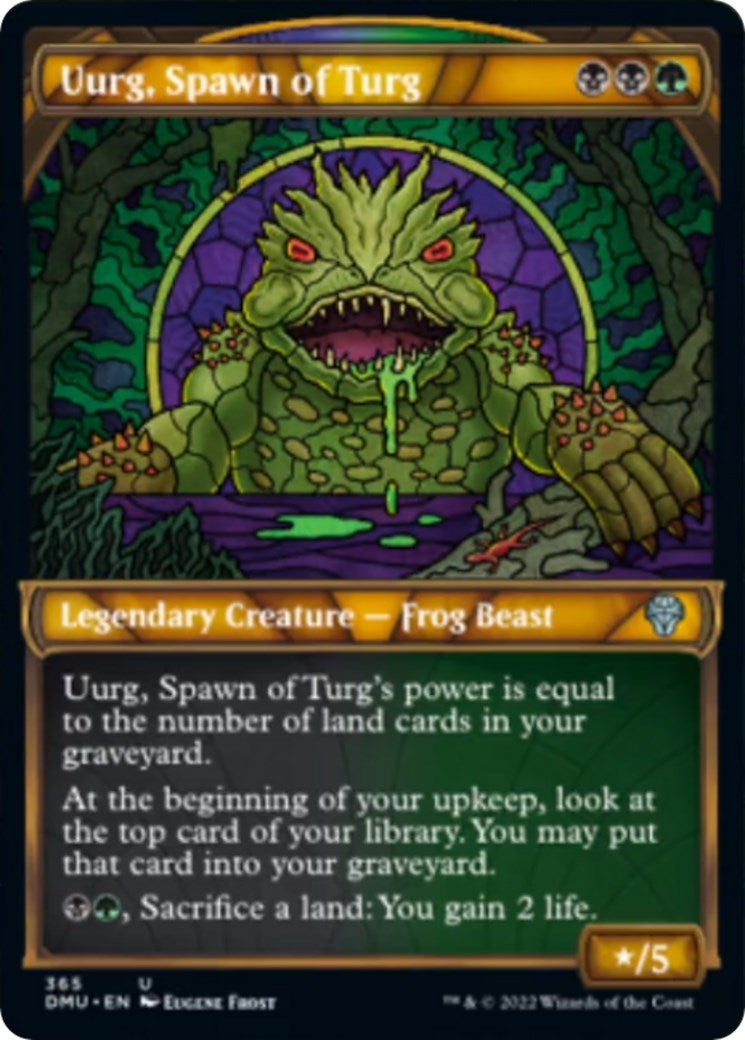 Image for Uurg, Spawn of Turg (Textured Foil) (365) (Dominaria United) - Magic: The Gathering