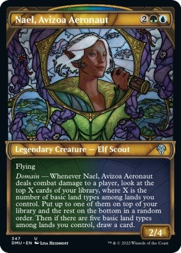 Image for Nael, Avizoa Aeronaut (Textured Foil) (347) (Dominaria United) - Magic: The Gathering