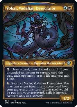 Vohar, Vodalian Desecrator (Textured Foil) (366) (Dominaria United)