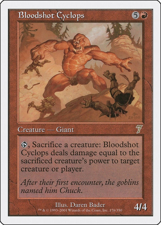 Bloodshot Cyclops (176) (7th Edition)