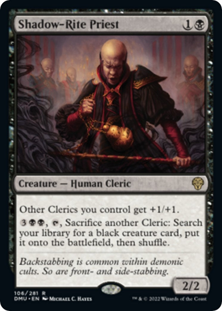 Image for Shadow-Rite Priest (106) (Dominaria United) - Magic: The Gathering