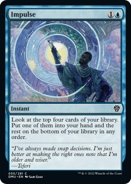 Image for Impulse (55) (Dominaria United) - Magic: The Gathering