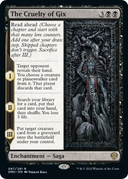 The Cruelty of Gix (87) (Dominaria United)