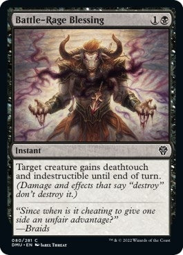 Image for Battle-Rage Blessing (80) (Dominaria United) - Magic: The Gathering