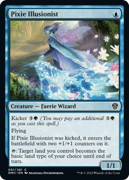 Image for Pixie Illusionist (61) (Dominaria United) - Magic: The Gathering