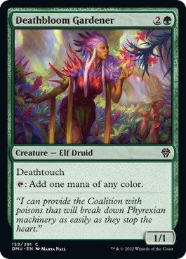 Image for Deathbloom Gardener (159) (Dominaria United) - Magic: The Gathering