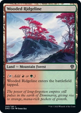 Image for Wooded Ridgeline (260) (Dominaria United) - Magic: The Gathering