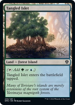 Image for Tangled Islet (258) (Dominaria United) - Magic: The Gathering
