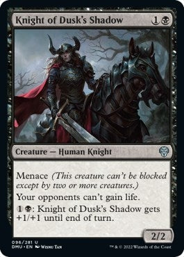 Image for Knight of Dusk's Shadow (96) (Dominaria United) - Magic: The Gathering
