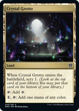 Image for Crystal Grotto (246) (Dominaria United) - Magic: The Gathering