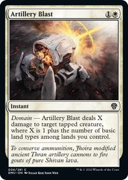 Image for Artillery Blast (6) (Dominaria United) - Magic: The Gathering