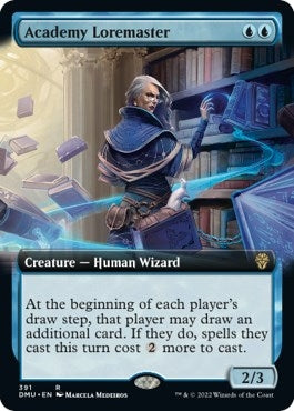 Image for Academy Loremaster (Extended Art) (391) (Dominaria United) - Magic: The Gathering