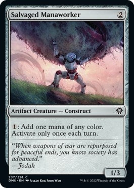 Image for Salvaged Manaworker (237) (Dominaria United) - Magic: The Gathering