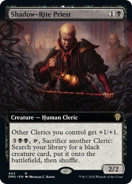 Image for Shadow-Rite Priest (Extended Art) (403) (Dominaria United) - Magic: The Gathering