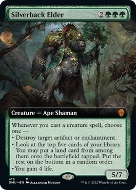Image for Silverback Elder (Extended Art) (418) (Dominaria United) - Magic: The Gathering