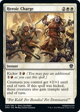 Image for Heroic Charge (20) (Dominaria United) - Magic: The Gathering