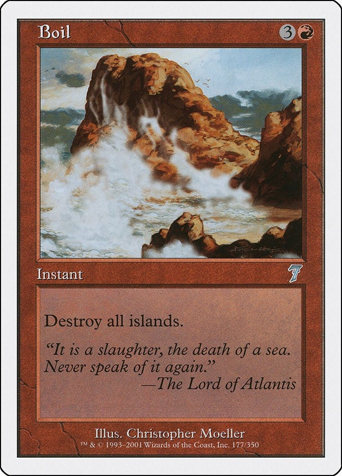 Image for Boil (177) (7th Edition) - Magic: The Gathering