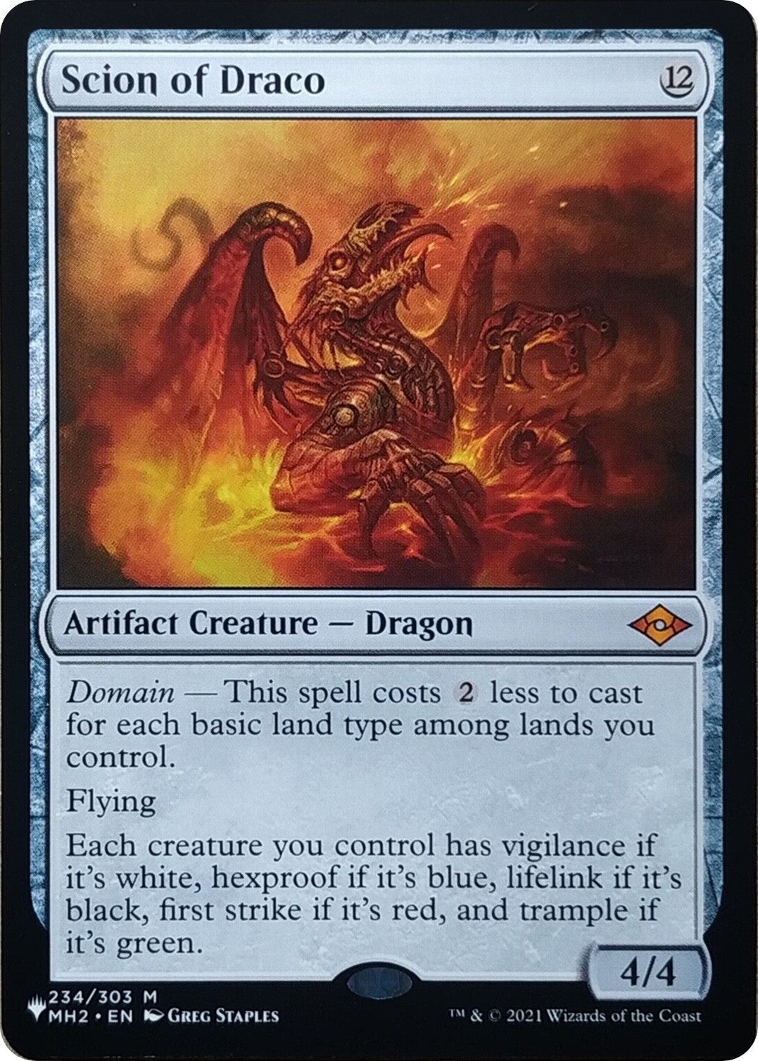 Scion of Draco (234/303) (The List Reprints) (LIST)