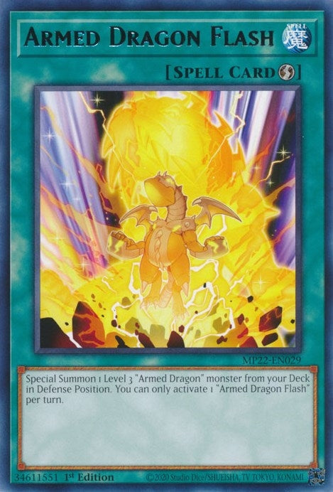 Image for Armed Dragon Flash (MP22-EN029) (2022 Tin of the Pharaoh's Gods) - YuGiOh