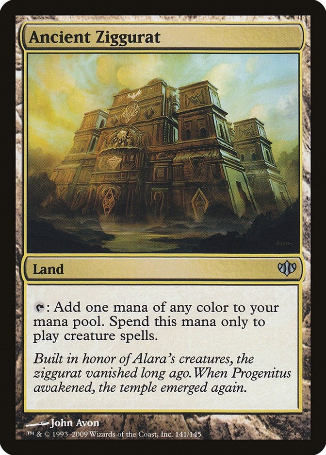 Image for Ancient Ziggurat (141) (Conflux) - Magic: The Gathering