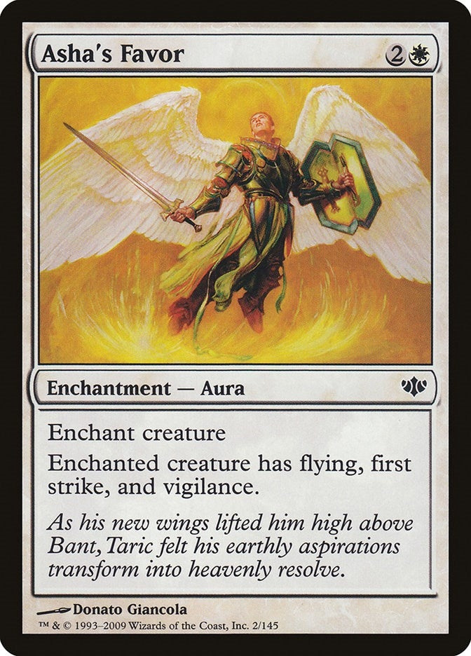 Image for Asha's Favor (2) (Conflux) - Magic: The Gathering