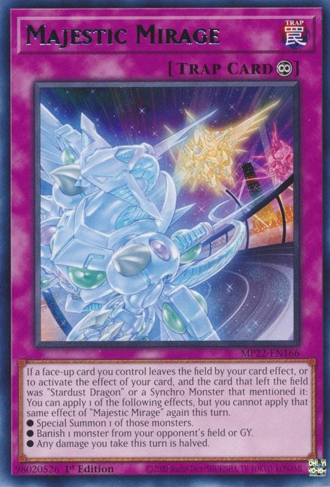 Image for Majestic Mirage (MP22-EN166) (2022 Tin of the Pharaoh's Gods) - YuGiOh