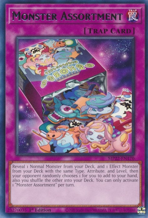 Image for Monster Assortment (MP22-EN170) (2022 Tin of the Pharaoh's Gods) - YuGiOh
