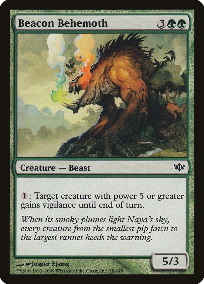Image for Beacon Behemoth (78) (Conflux) - Magic: The Gathering