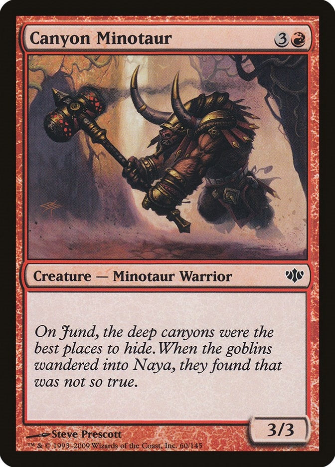 Canyon Minotaur (60) (Conflux)