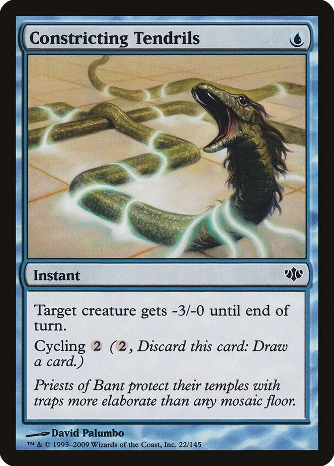 Image for Constricting Tendrils (22) (Conflux) - Magic: The Gathering