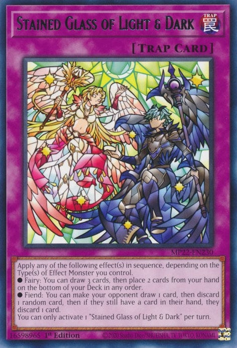 Image for Stained Glass of Light & Dark (MP22-EN230) (2022 Tin of the Pharaoh's Gods) - YuGiOh