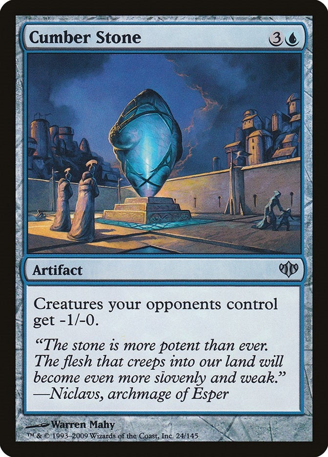 Image for Cumber Stone (24) (Conflux) - Magic: The Gathering