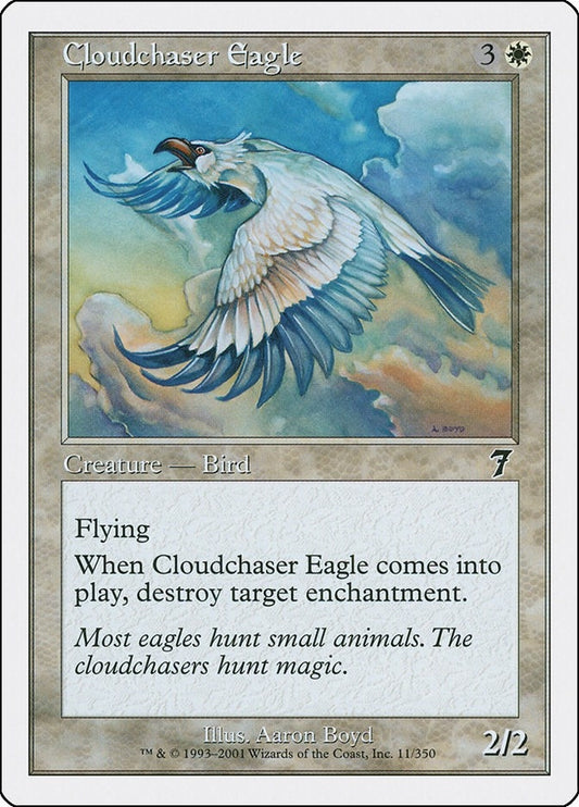 Image for Cloudchaser Eagle (11) (7th Edition) - Magic: The Gathering