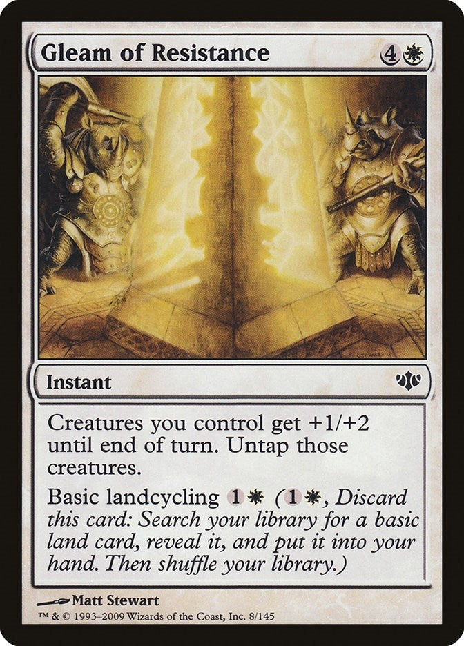 Image for Gleam of Resistance (8) (Conflux) - Magic: The Gathering
