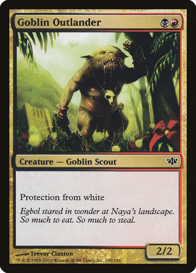 Goblin Outlander (109) (Conflux)