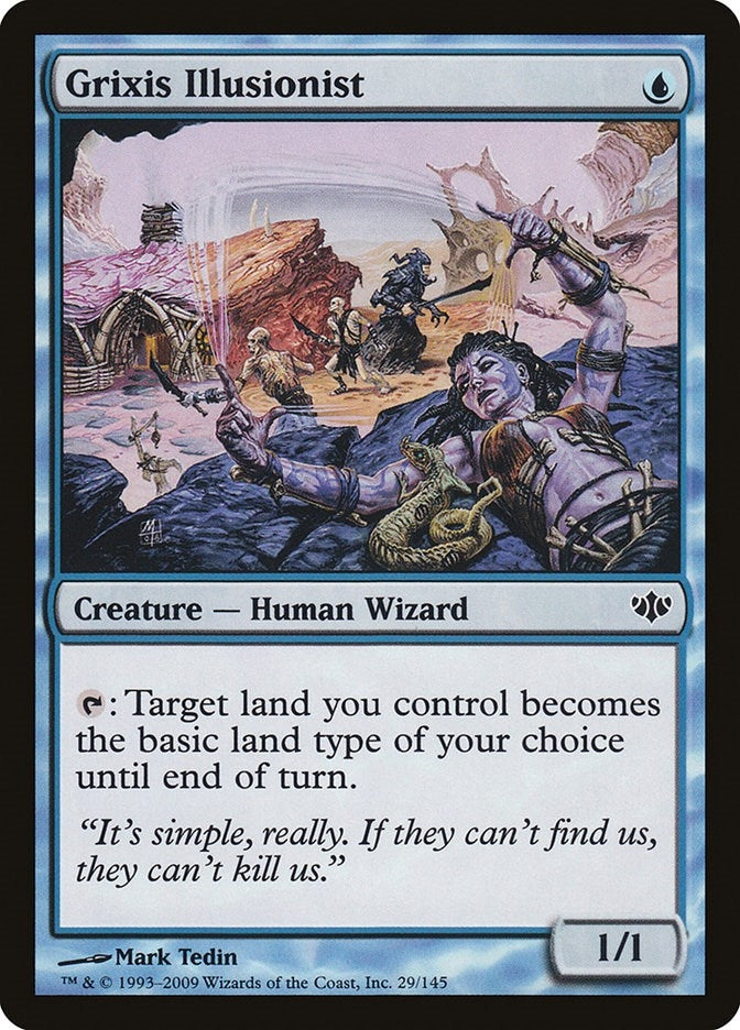 Image for Grixis Illusionist (29) (Conflux) - Magic: The Gathering