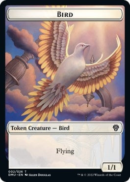Bird (002) // Bird (006) Double-Sided Token (2 // 6) (Dominaria United)