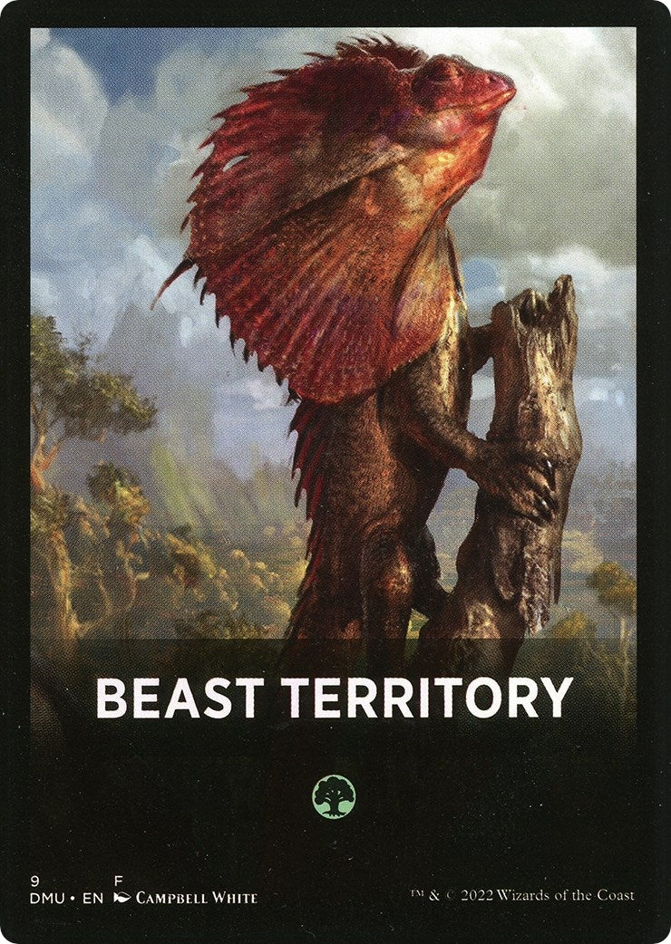 Beast Territory Theme Card (9) (Dominaria United)