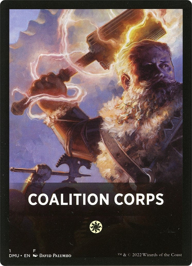 Coalition Corps Theme Card (1) (Dominaria United)