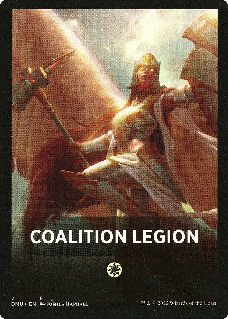 Image for Coalition Legion Theme Card (2) (Dominaria United) - Magic: The Gathering