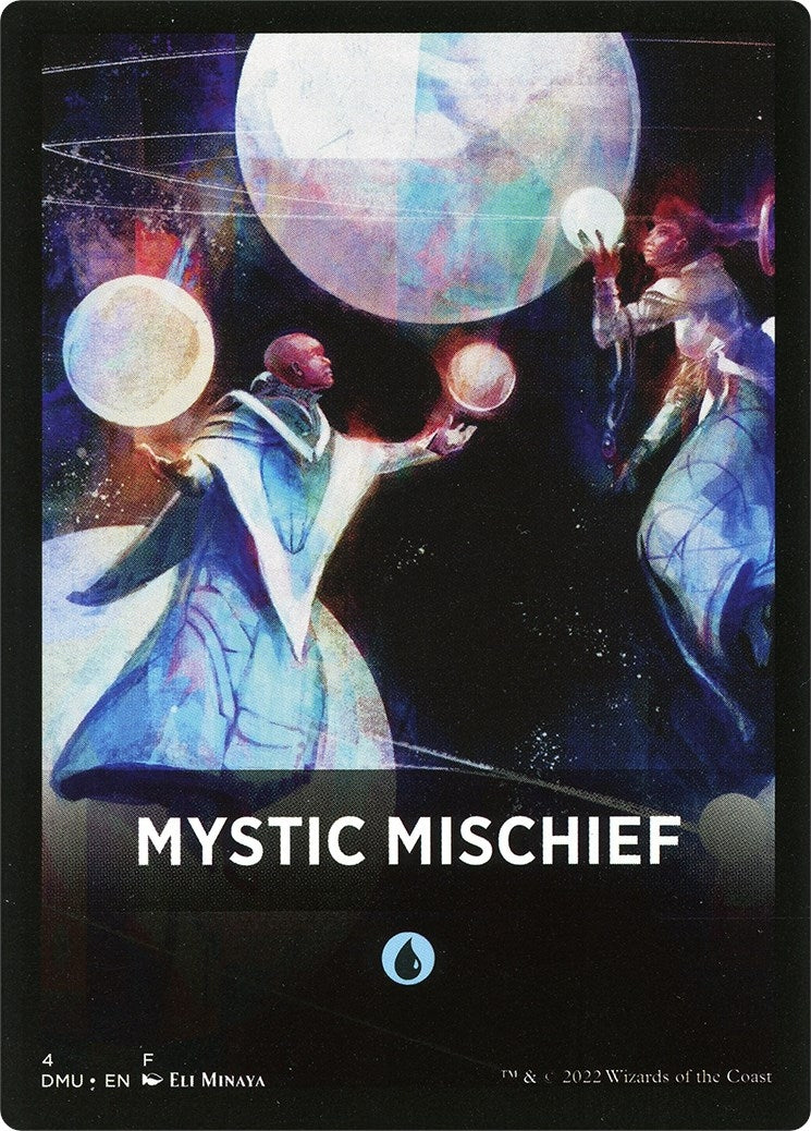 Image for Mystic Mischief Theme Card (4) (Dominaria United) - Magic: The Gathering