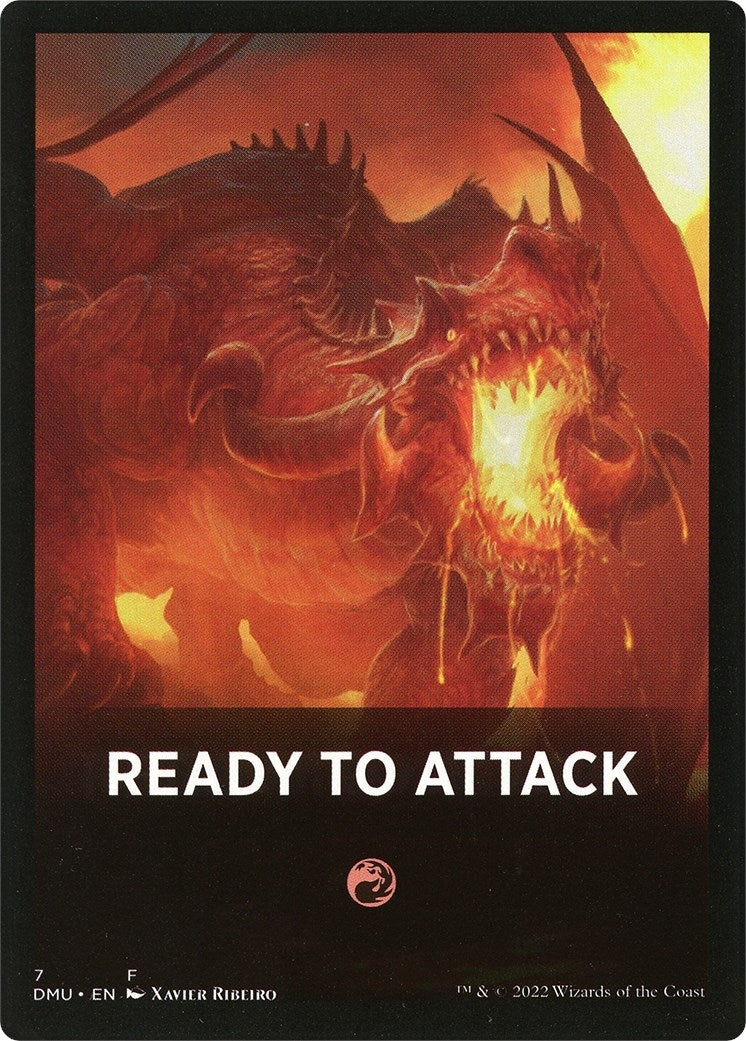 Ready to Attack Theme Card (7) (Dominaria United)